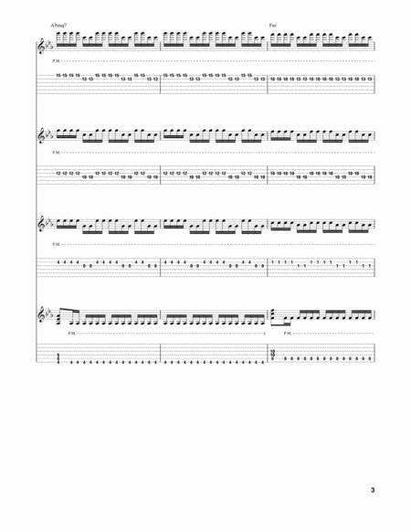 Through The Fire And Flames Guitar Tab